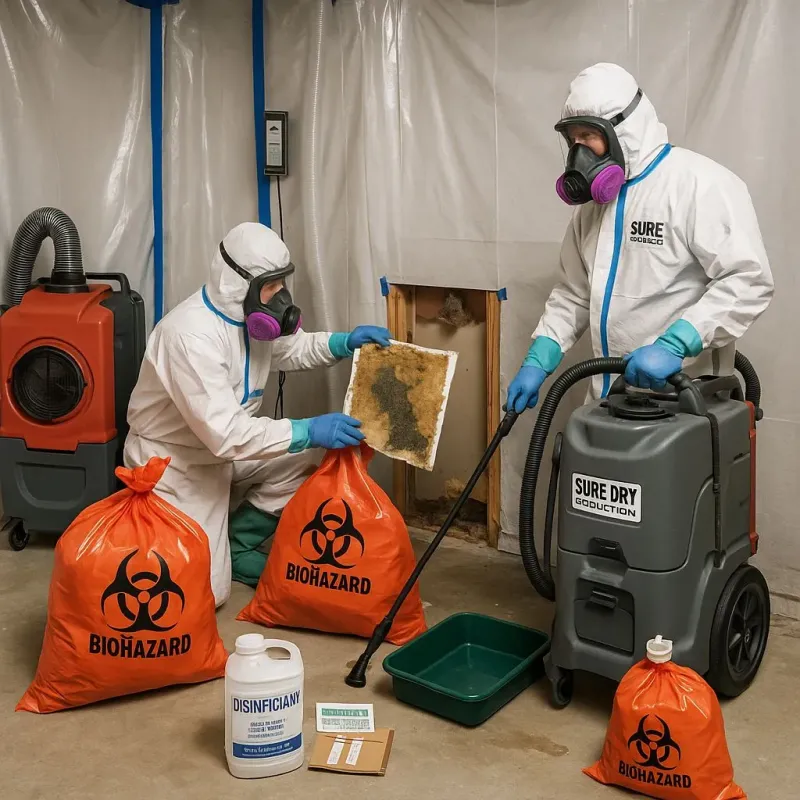 Contaminated Water Handling Protocols process in Oakton, VA