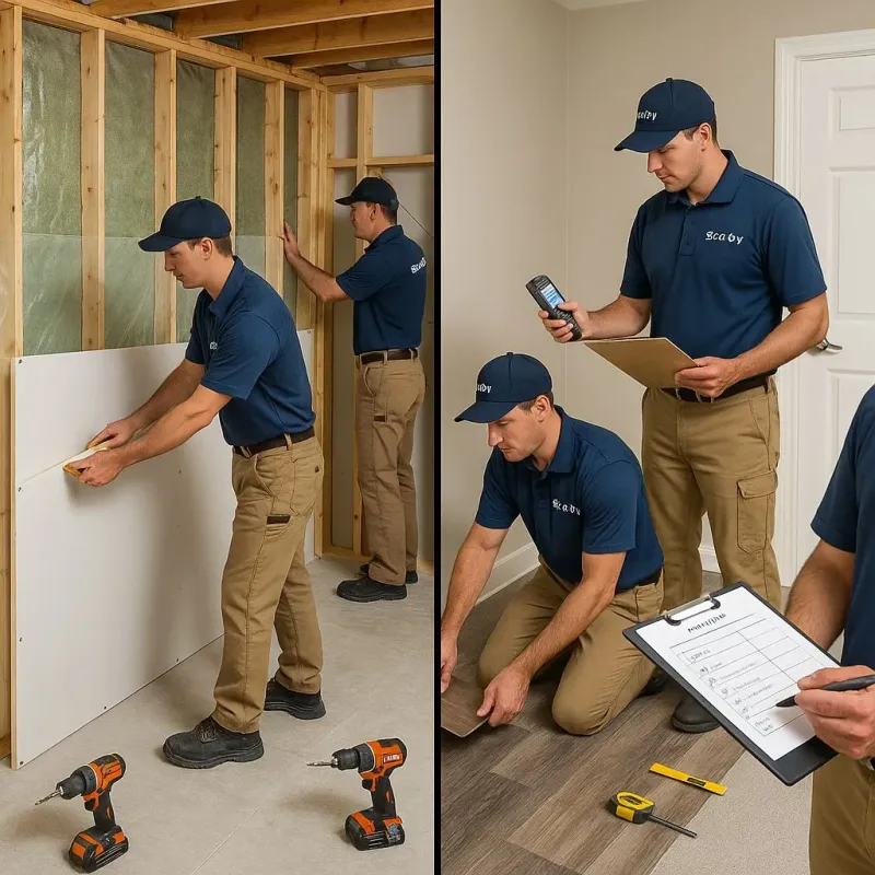 Repairs and Reconstruction process in Oakton, VA